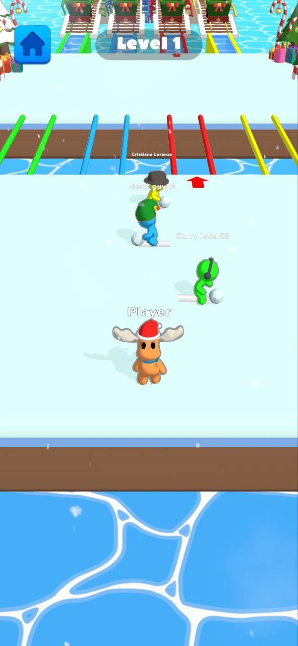 Ice Runner Battle: Snow Race screenshot