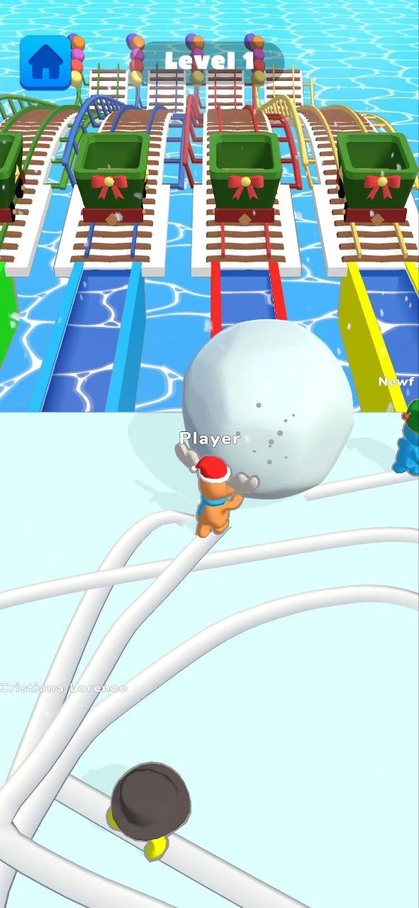 Ice Runner Battle: Snow Race screenshot